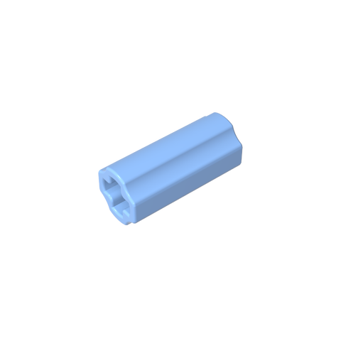Gobricks,Technic Axle Connector Smooth [with x Hole + Orientation],59443,6538c