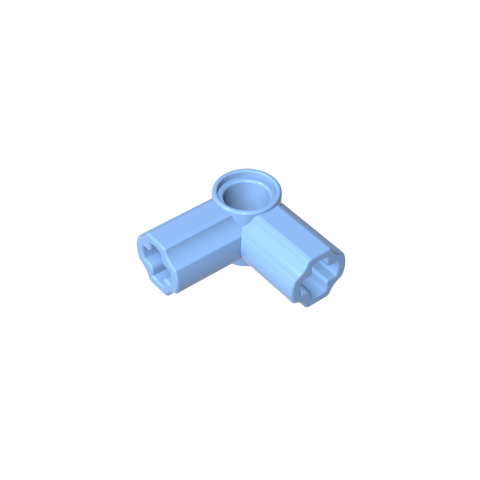 Gobricks,Technic Axle and Pin Connector Angled #6 - 90°,32014,42155