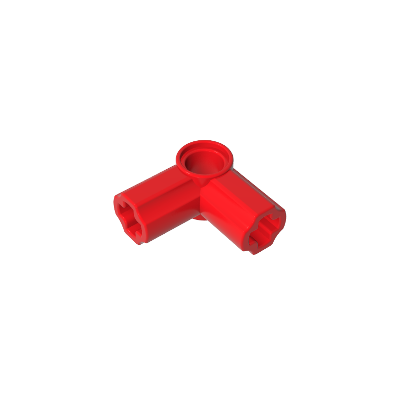 Gobricks,Technic Axle and Pin Connector Angled #6 - 90°,32014,42155