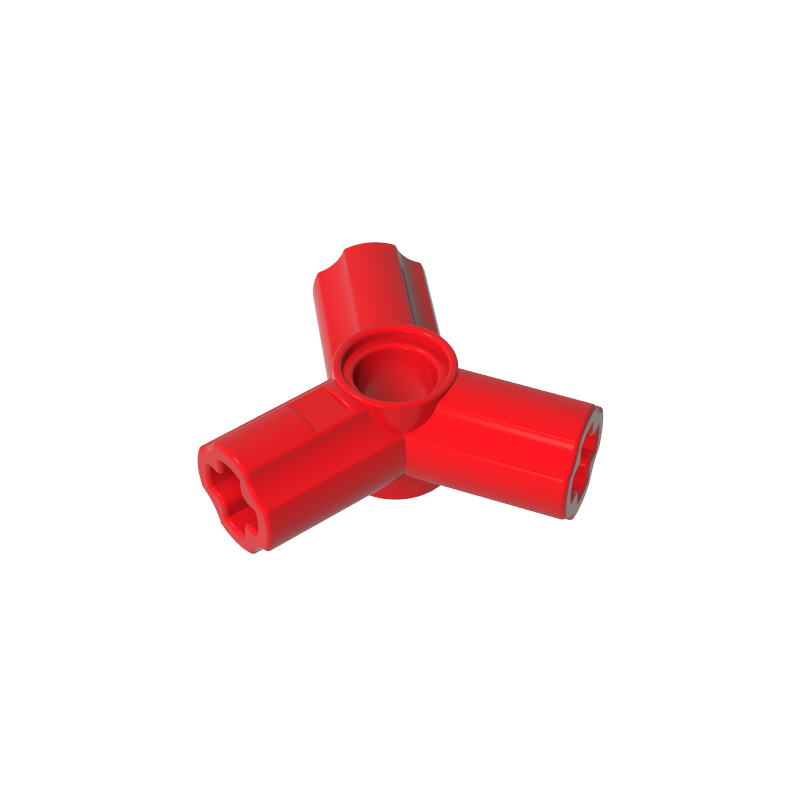 Gobricks,Technic Axle and Pin Connector Triple [120° Offset],10288,49155