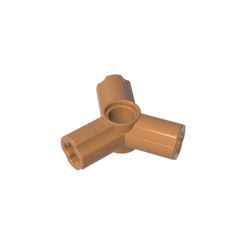 Gobricks,Technic Axle and Pin Connector Triple [120° Offset],10288,49155