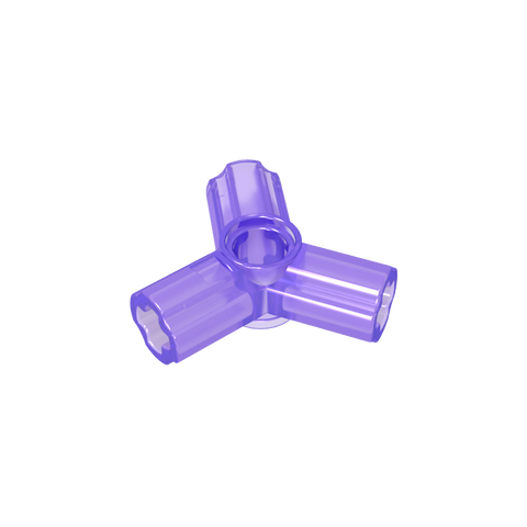 Gobricks,Technic Axle and Pin Connector Triple [120° Offset],10288,49155