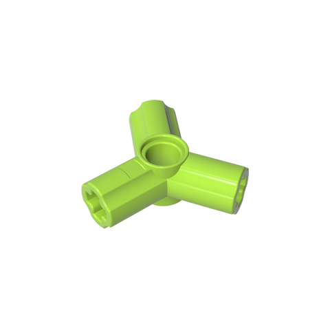 Gobricks,Technic Axle and Pin Connector Triple [120° Offset],10288,49155