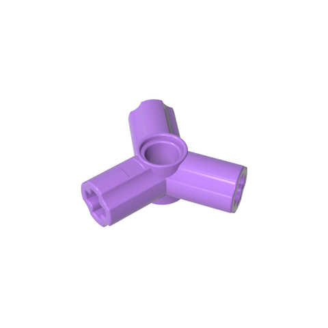 Gobricks,Technic Axle and Pin Connector Triple [120° Offset],10288,49155