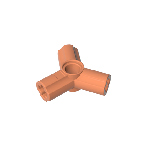 Gobricks,Technic Axle and Pin Connector Triple [120° Offset],10288,49155