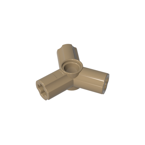 Gobricks,Technic Axle and Pin Connector Triple [120° Offset],10288,49155