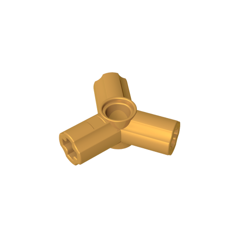 Gobricks,Technic Axle and Pin Connector Triple [120° Offset],10288,49155