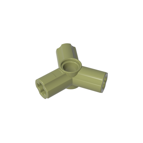 Gobricks,Technic Axle and Pin Connector Triple [120° Offset],10288,49155