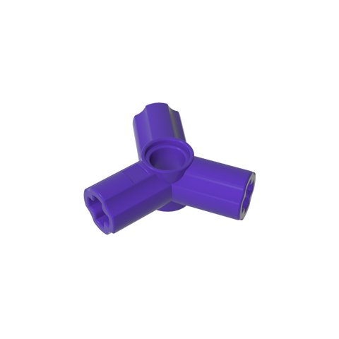 Gobricks,Technic Axle and Pin Connector Triple [120° Offset],10288,49155