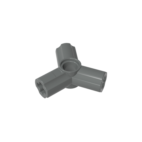 Gobricks,Technic Axle and Pin Connector Triple [120° Offset],10288,49155