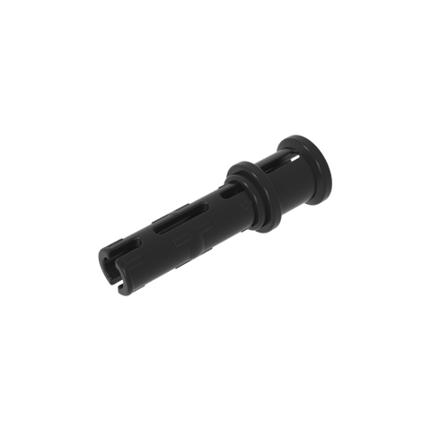 Gobricks,Technic Pin Long with Friction Ridges Lengthwise and Stop Bush [Ridge Near Rim],32054,65304