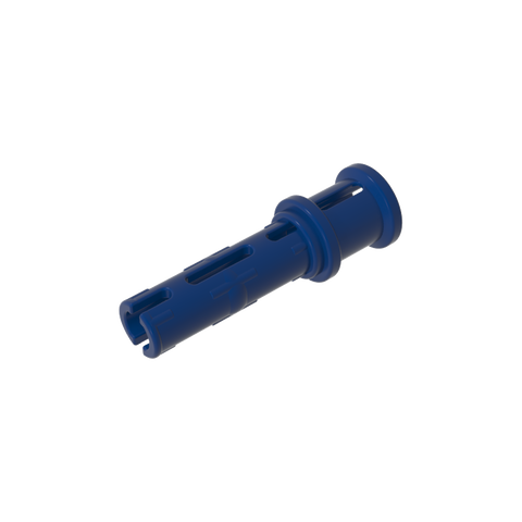 Gobricks,Technic Pin Long with Friction Ridges Lengthwise and Stop Bush [Ridge Near Rim],32054,65304