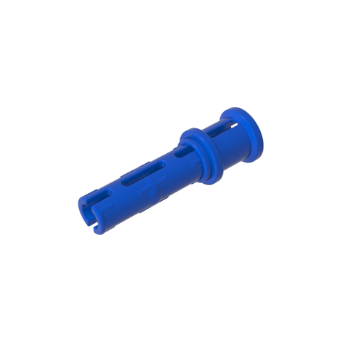 Gobricks,Technic Pin Long with Friction Ridges Lengthwise and Stop Bush [Ridge Near Rim],32054,65304
