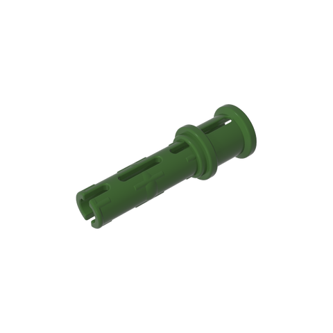 Gobricks,Technic Pin Long with Friction Ridges Lengthwise and Stop Bush [Ridge Near Rim],32054,65304
