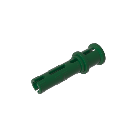 Gobricks,Technic Pin Long with Friction Ridges Lengthwise and Stop Bush [Ridge Near Rim],32054,65304