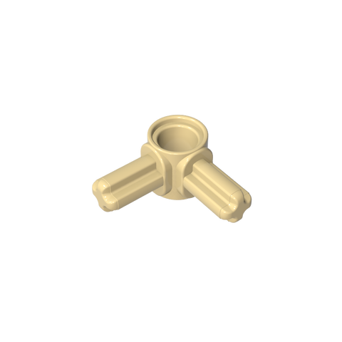 Gobricks,Technic Pin Connector Hub with 2 Perpendicular Axles,10197