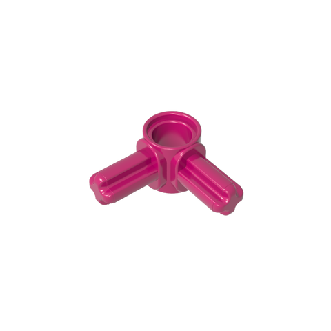 Gobricks,Technic Pin Connector Hub with 2 Perpendicular Axles,10197