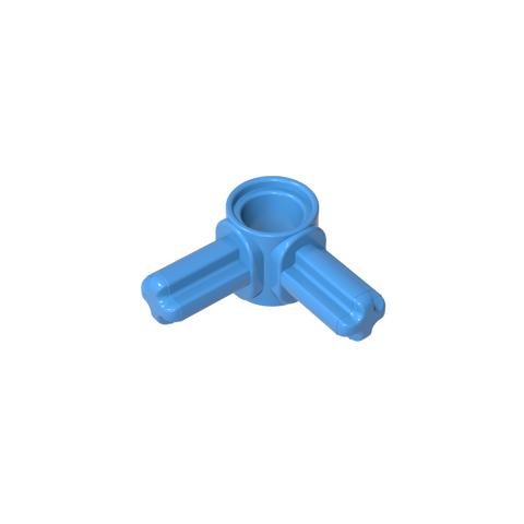 Gobricks,Technic Pin Connector Hub with 2 Perpendicular Axles,10197