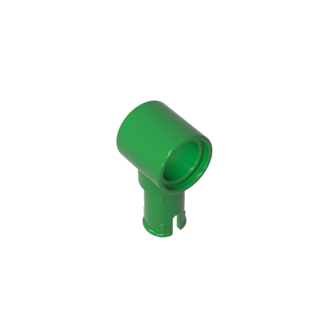 Gobricks,Technic Pin Connector Hub with 1 Pin with Friction Ridges Lengthwise,15100