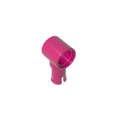 Gobricks,Technic Pin Connector Hub with 1 Pin with Friction Ridges Lengthwise,15100