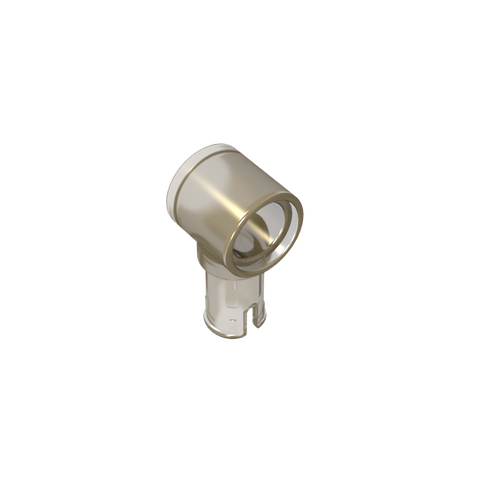 Gobricks,Technic Pin Connector Hub with 1 Pin with Friction Ridges Lengthwise,15100