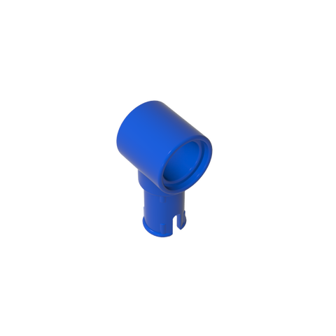 Gobricks,Technic Pin Connector Hub with 1 Pin with Friction Ridges Lengthwise,15100