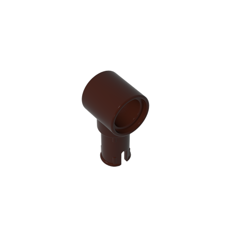 Gobricks,Technic Pin Connector Hub with 1 Pin with Friction Ridges Lengthwise,15100