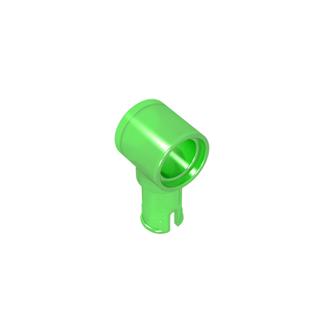 Gobricks,Technic Pin Connector Hub with 1 Pin with Friction Ridges Lengthwise,15100