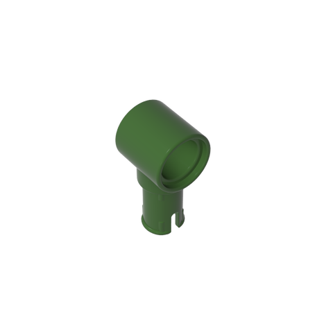 Gobricks,Technic Pin Connector Hub with 1 Pin with Friction Ridges Lengthwise,15100