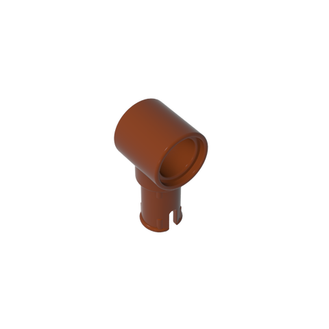 Gobricks,Technic Pin Connector Hub with 1 Pin with Friction Ridges Lengthwise,15100