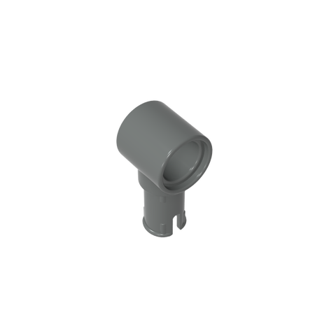 Gobricks,Technic Pin Connector Hub with 1 Pin with Friction Ridges Lengthwise,15100