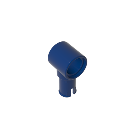 Gobricks,Technic Pin Connector Hub with 1 Pin with Friction Ridges Lengthwise,15100