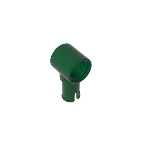 Gobricks,Technic Pin Connector Hub with 1 Pin with Friction Ridges Lengthwise,15100