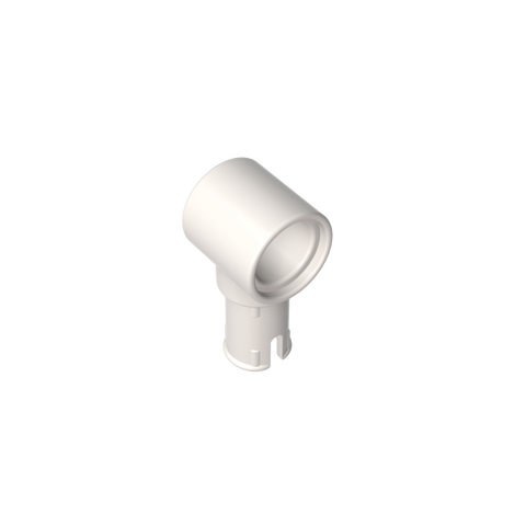 Gobricks,Technic Pin Connector Hub with 1 Pin with Friction Ridges Lengthwise,15100