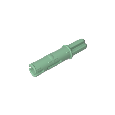 Gobricks,Technic Axle Pin 3L with Friction Ridges Lengthwise and 1L Axle,11214