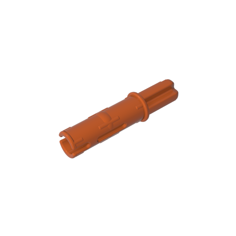 Gobricks,Technic Axle Pin 3L with Friction Ridges Lengthwise and 1L Axle,11214