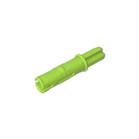 Gobricks,Technic Axle Pin 3L with Friction Ridges Lengthwise and 1L Axle,11214