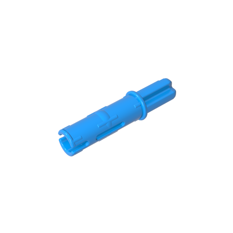 Gobricks,Technic Axle Pin 3L with Friction Ridges Lengthwise and 1L Axle,11214