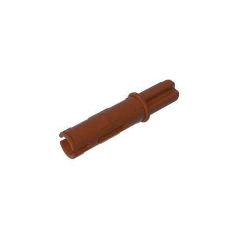 Gobricks,Technic Axle Pin 3L with Friction Ridges Lengthwise and 1L Axle,11214