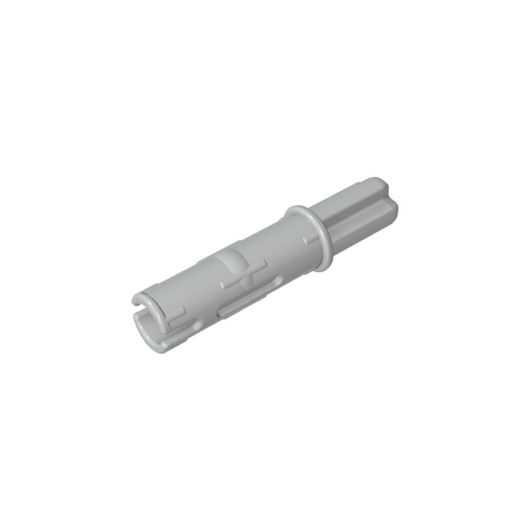 Gobricks,Technic Axle Pin 3L with Friction Ridges Lengthwise and 1L Axle,11214