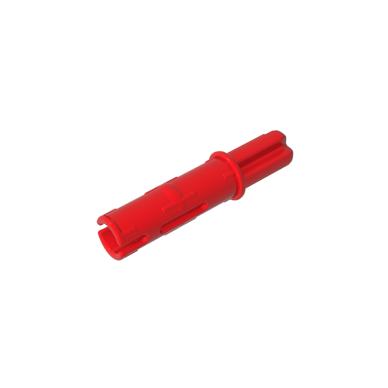 Gobricks,Technic Axle Pin 3L with Friction Ridges Lengthwise and 1L Axle,11214