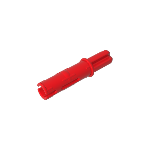 Gobricks,Technic Axle Pin 3L with Friction Ridges Lengthwise and 1L Axle,11214