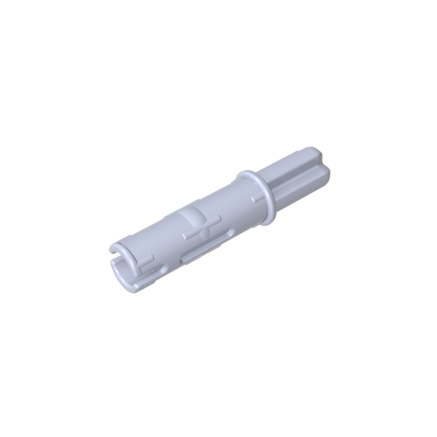 Gobricks,Technic Axle Pin 3L with Friction Ridges Lengthwise and 1L Axle,11214