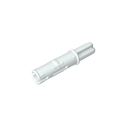 Gobricks,Technic Axle Pin 3L with Friction Ridges Lengthwise and 1L Axle,11214