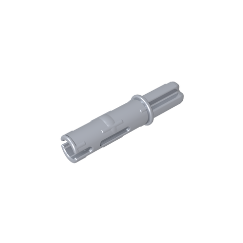 Gobricks,Technic Axle Pin 3L with Friction Ridges Lengthwise and 1L Axle,11214