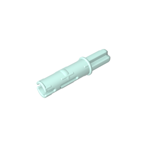 Gobricks,Technic Axle Pin 3L with Friction Ridges Lengthwise and 1L Axle,11214