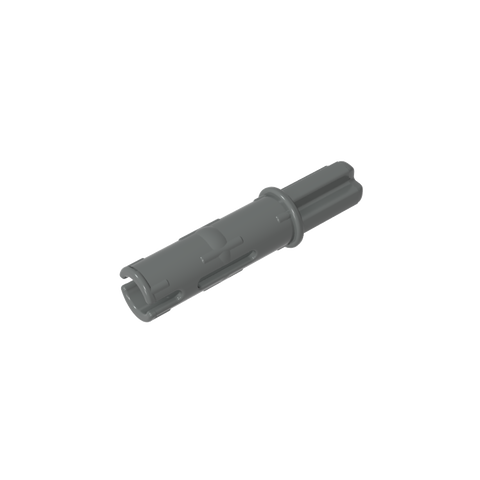 Gobricks,Technic Axle Pin 3L with Friction Ridges Lengthwise and 1L Axle,11214