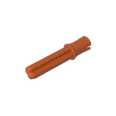 Gobricks,Technic Axle Pin 3L with Friction Ridges Lengthwise and 2L Axle,18651