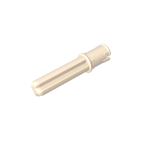 Gobricks,Technic Axle Pin 3L with Friction Ridges Lengthwise and 2L Axle,18651