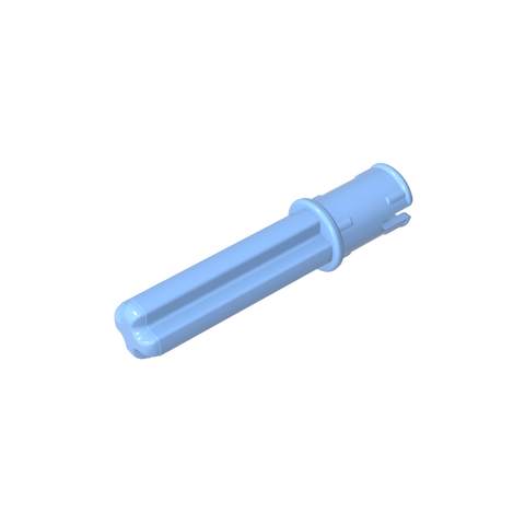 Gobricks,Technic Axle Pin 3L with Friction Ridges Lengthwise and 2L Axle,18651